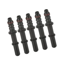 5pcs 7.89mm ID6 Fuel Line Hose Straight Quick Release Male Connector for Auto 