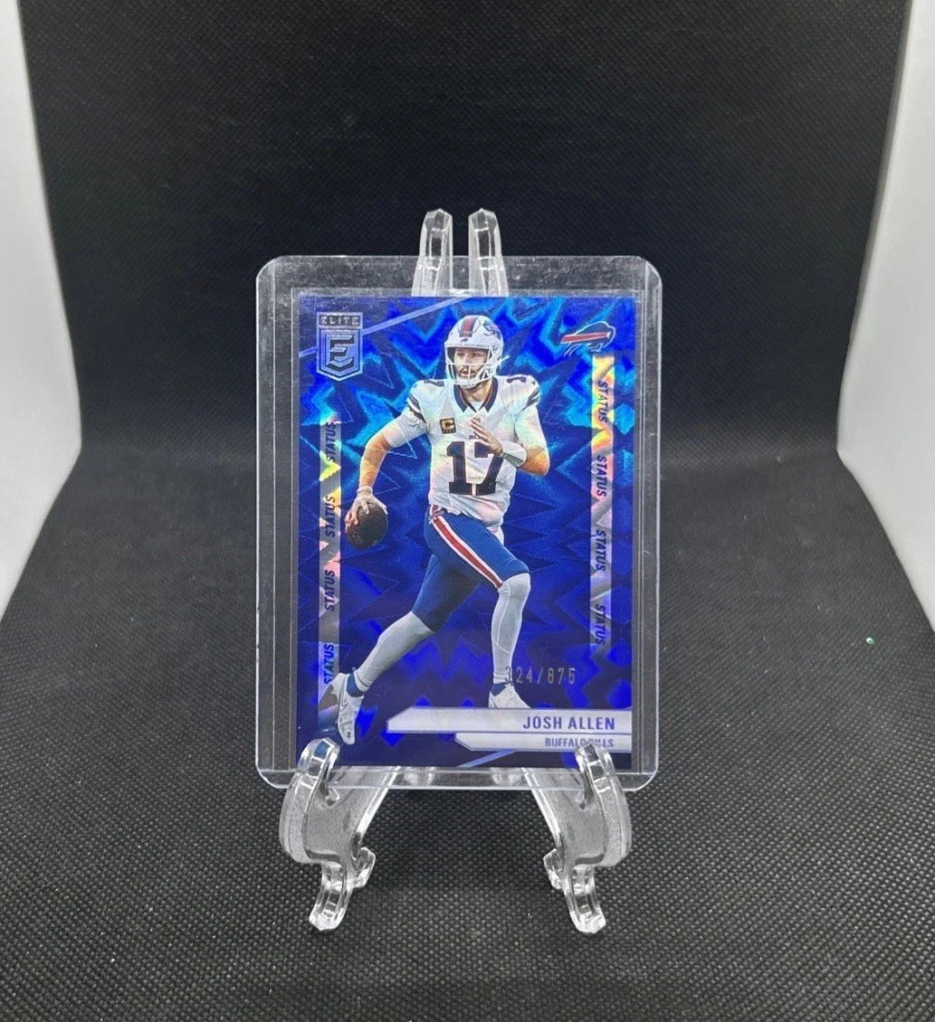 2024 Panini Donruss Elite Josh Allen Status Explosion /875 #1 Buffalo Bills