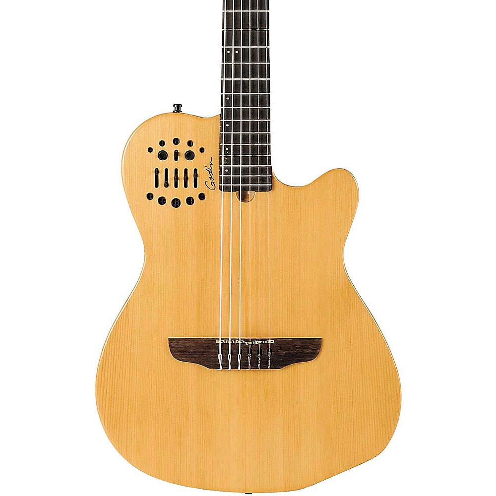 Godin ACS-SA Nylon String Cedar Top Acoustic-Electric Guitar Semi-Gloss Natural 300690₽