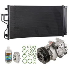 For Hyundai Tucson & Kia Sportage A/C Kit w/ AC Compressor Condenser & Drier GAP