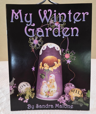 2007 My Winter Garden Painting Design Craft Seasonal Snowman Flower Craft Book