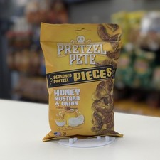 Pretzel Pete Honey Mustard & Onion Pieces 120g USA Import