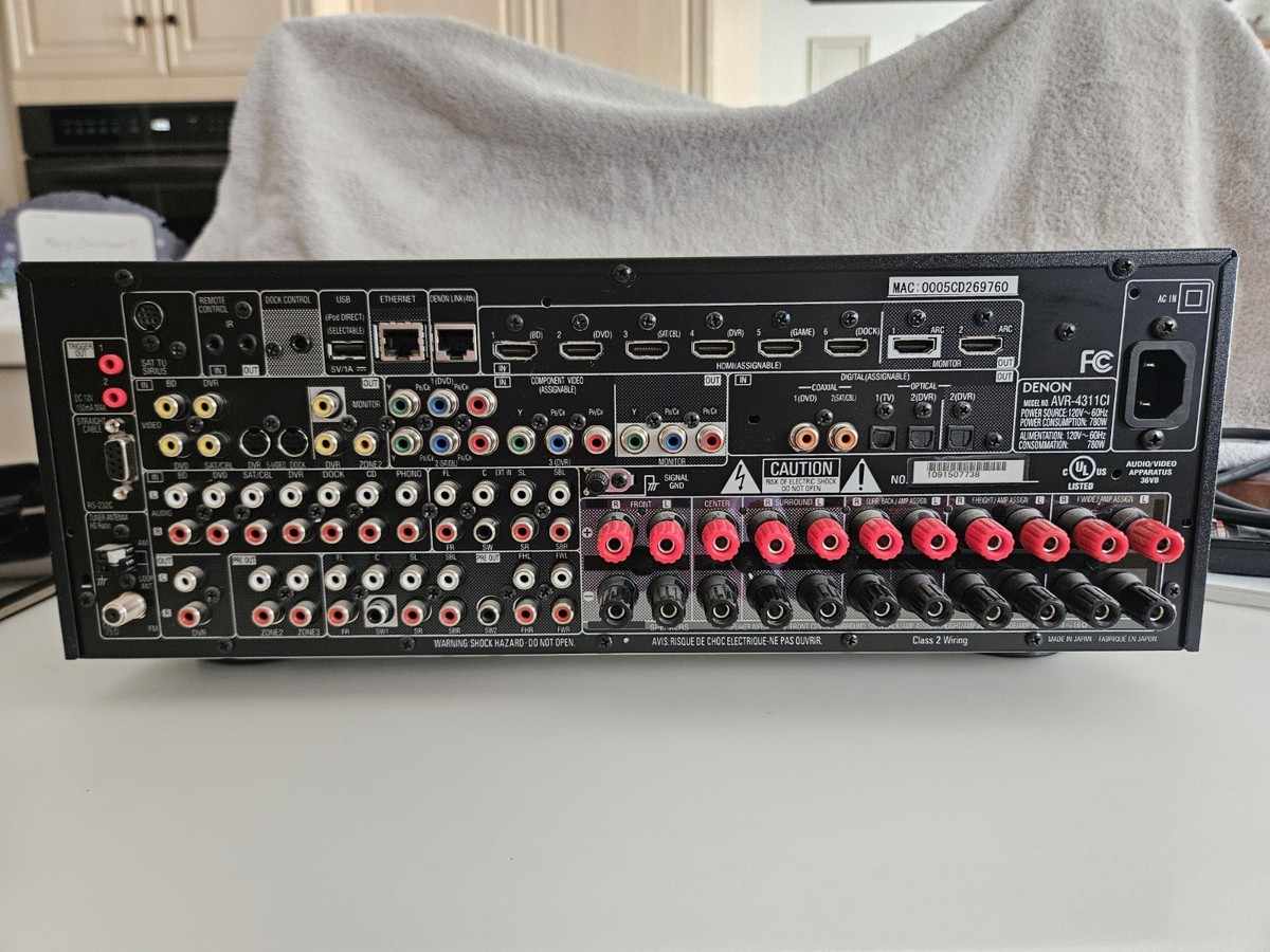 Denon AVR 4311CI 9.2 Channel 170 Watt Receiver for sale online | eBay