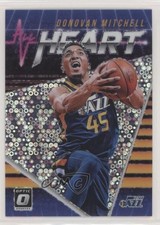 2018 Panini Donruss Optic All Heart Fast Break Holo Prizm Donovan Mitchell 0ed