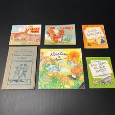 6x Vintage Lot of 6 PB Childrens Books Martins Adventures-Jack and Jill-Kids