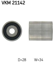 SKF Umlenk-/FüHrungsrolle, Zahnriemen VKM 21142 FüR Audi Ford Seat Skoda VW
