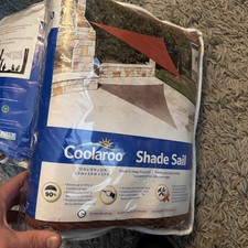 Coolaroo Shade Sail Ready -to-Hang Shade Sail SEE SIZE BELOW - BRAND NEW
