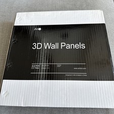 3D Wall Panels 33 Pack 12x12 PVC Textured Accent Wall Diamond Design Wall Decor