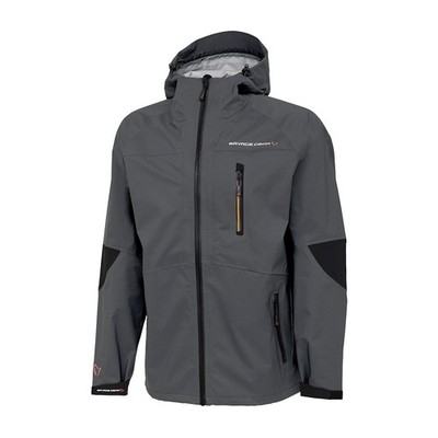 Savage Gear SG8 Salvage Shell Jacket Gr. L Castlerock Grey / Black Jacke