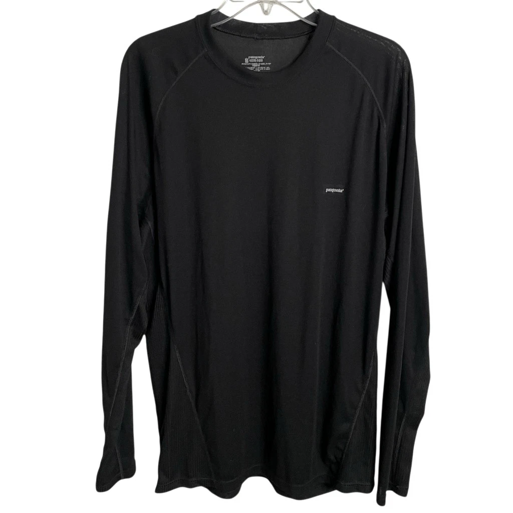 Patagonia Mens Performance Baselayer Capilene XL Black Long Sleeve Athletic Hike
Opens in a new wind