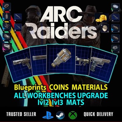 ARC Raiders Items | Blueprints | Materials | Weapons | Fast Delivery Cheap Coins