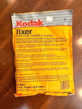 KODAK Fixer for Film Paper Plates 24 Oz. Bag CAT 197 1746 NEW/UNOPENED