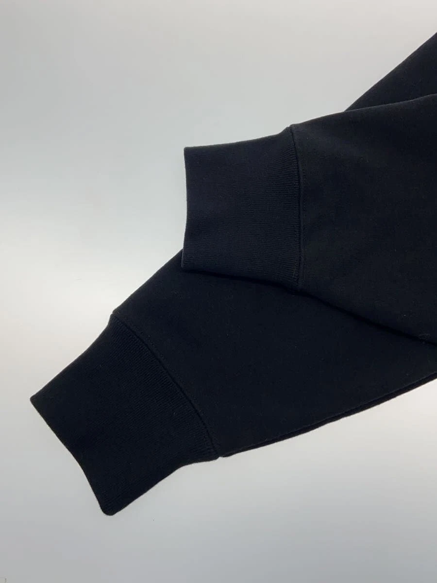 Supreme Felpa con Cappuccio S Cotone Nero Tinta Unita