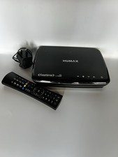 Humax HDR-1100S 1TB Black Freesat HD Digital TV Recorder Inc Remote & PSU