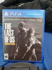 The Last of Us Remastered PS4 - Tested & Working