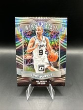 2023-24 Tony Parker Panini Donruss Optic Winner Stays Holo Insert #15 Spurs
