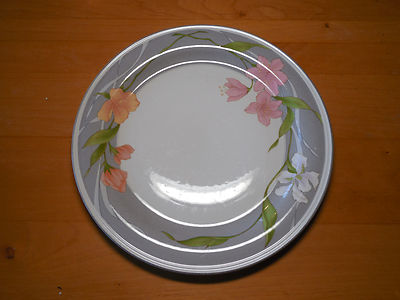 Sango Sangostone CHANSON 3669 Dinner Plates 10 5/8'' Floral    1 available