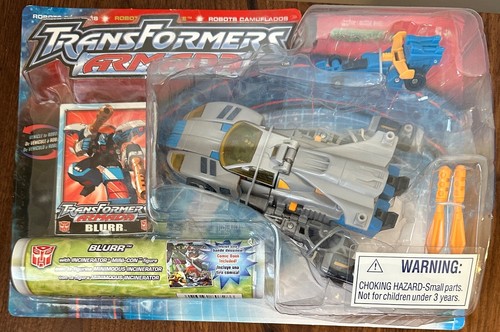 Transformers Armada Blurr with Incinerator Minicon Action Figures 2002 New VV - Picture 2 of 4