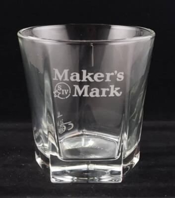 6 Makers Mark Whiskey Gläser, Tumbler, 2 /4 cl, Gastro, Bar, Party, 6 Stk, Neu!