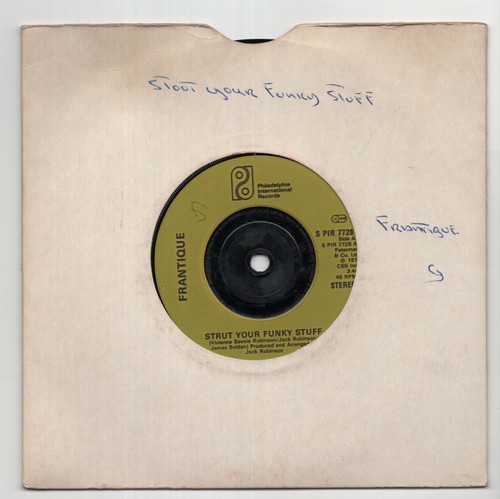 (T28) Frantique, Strut Your Funky Stuff - 1979 - 7 inch vinyl