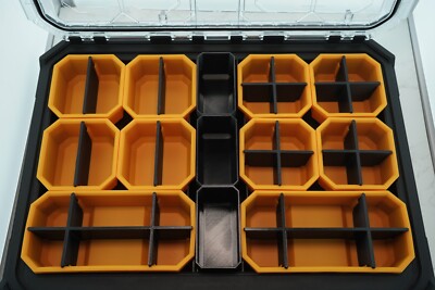 ToughBuilt StackTech Low Organizer TB-B1-O-10 kompatible Teiler FULL SETS