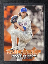 2022 Topps Jacob DeGrom Welcome To The Show #WTTS-35 Mets!!!
