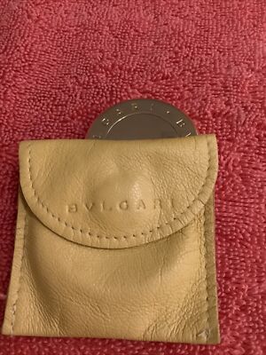 RARE Stunningly Vintage Bvlgari Perfumed Gold Compact Powder