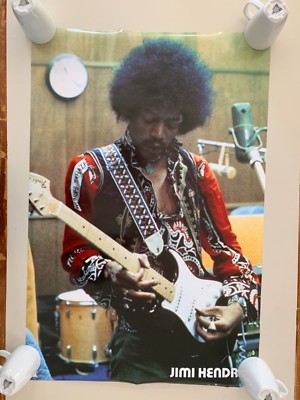 JIMI HENDRIX, AUTHENTIC LICENSED 2005 POSTER