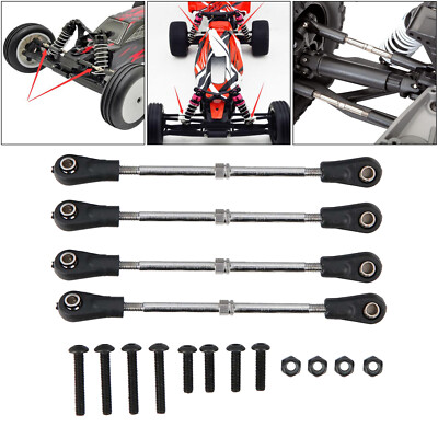 Verstellbare Metall RC Auto Lenkstange für HSP HPI mit Schrauben Muttern RC Truck