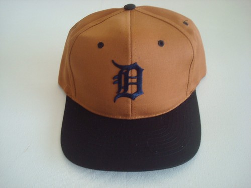 DETORIT TIGERS 90S GOLF BEACH SNAPBACK HAT CAP VINTAGE F1
