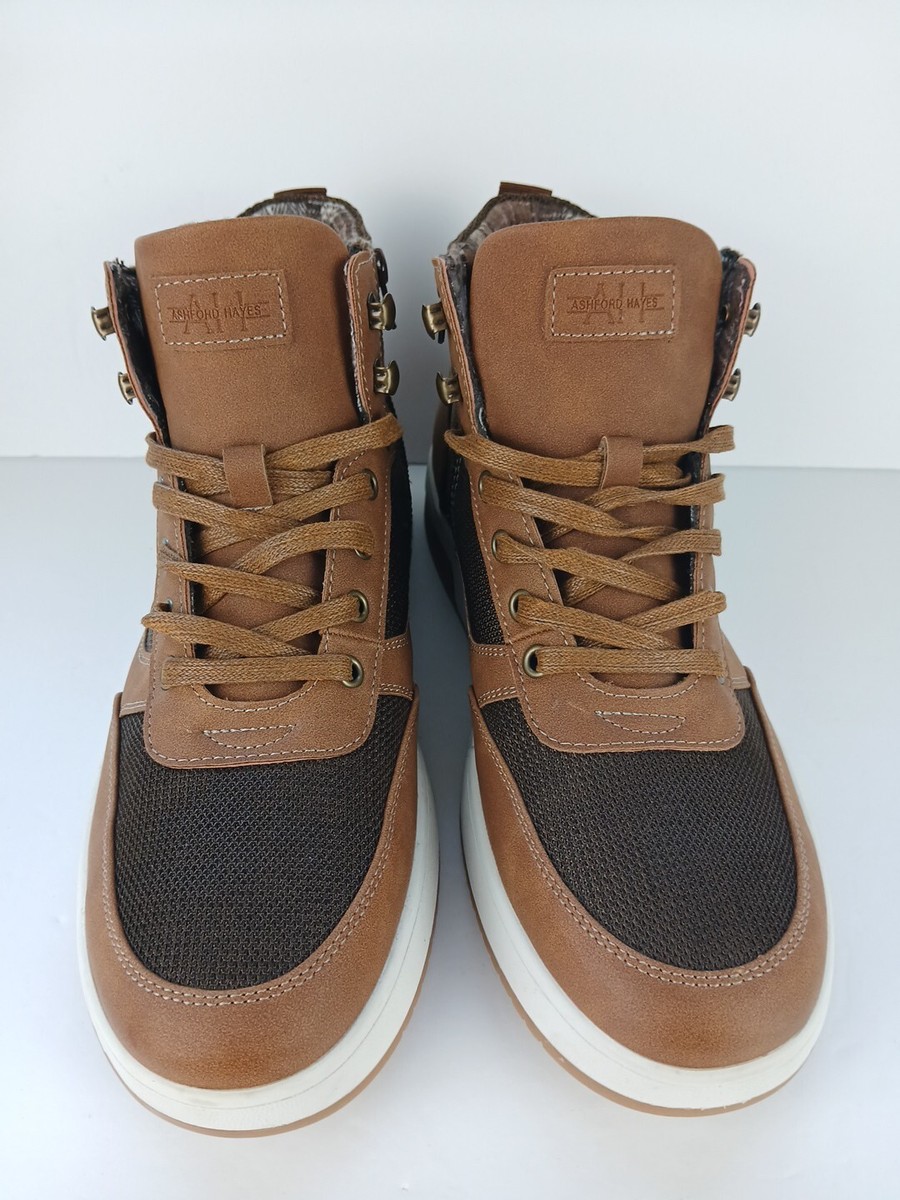 Ashford Hayes Eastside Boots Men\'s Size 9.5M Synthetic Leather Mesh 0471144 New Ashford Brown Boots for Men | Mercari main image 3