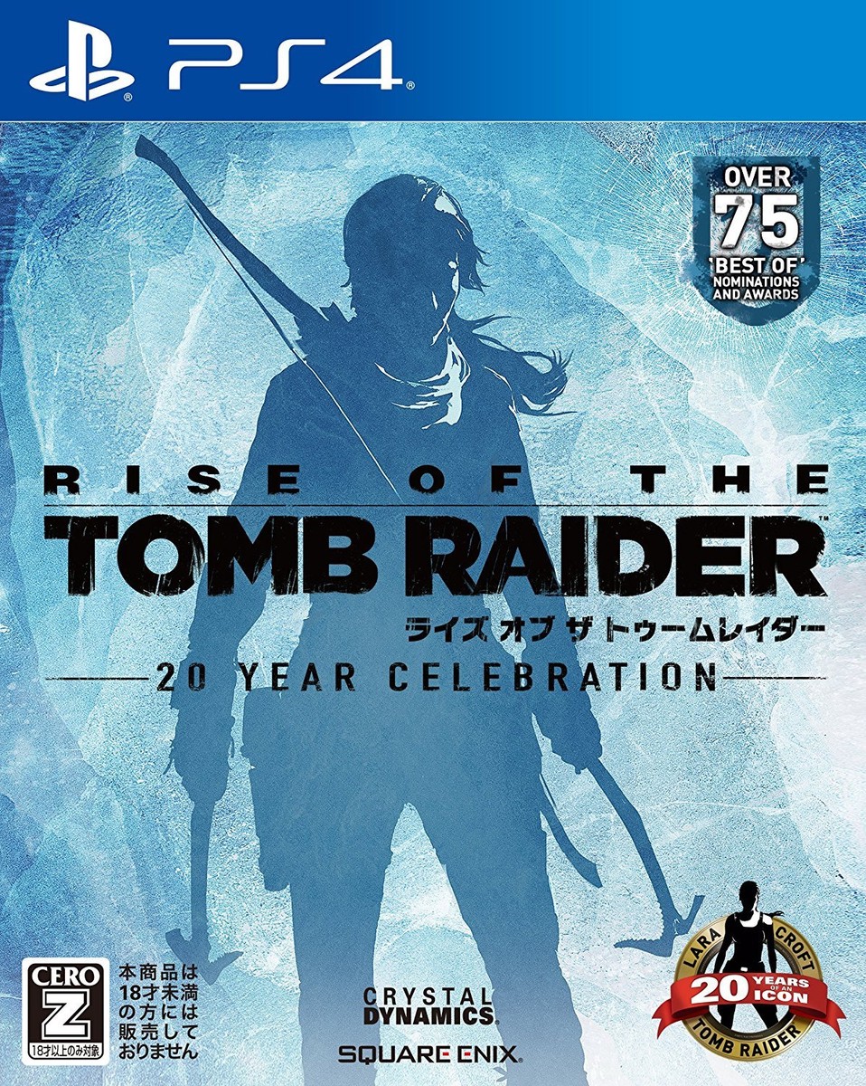 PS4ソフト SONY PS4 Japan Rise of the Tomb Raider 20 Year Celebration CERO