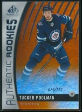 2017-18 SP Game Used Orange Rainbow #146 Tucker Poolman 19/113