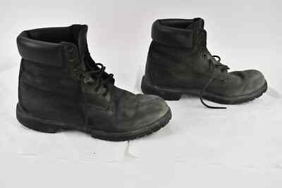 Timberland Classic 6'' Premium Mens Size 11.5M Green Leather Lace Up Boots 10073