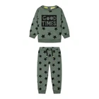 Baby Outfit Boy Joggers Child 3 Sizes Khaki Stars Jumper Pants Set Boy