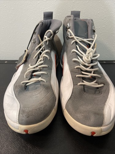Air Jordan 12 Retro Cool Grey #130690-012 Sz 14 Needs Repair - Picture 2 of 9