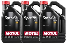Motul 15 Liters SPECIFIC LL-01 FE 0W-30 100% Synthetic Engine Oil 3 X 5L