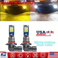 9005 9006 Led Headlights Kit Strobe 3000k 6000k High Low Beam Super White Yellow