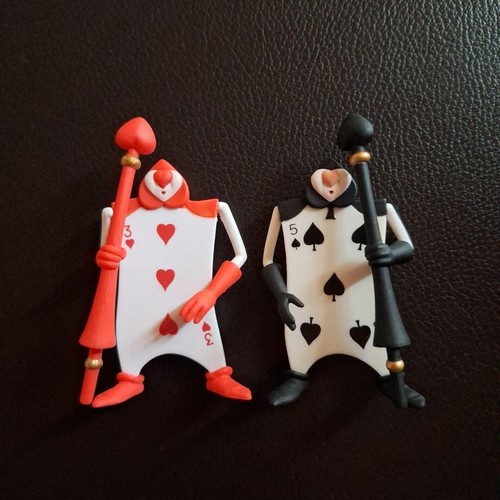 Tokyo Disney Alice in Wonderland Playing Card Soldier Figure 2 Set