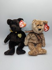 Beanie Baby Set Of 2 Signature Bears 2002 And 2003 MWMT