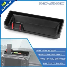 Console Dashboard Tray Phone Holder Storage Box Organize for Ford F150 2021 22+
