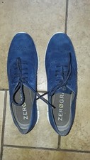 Cole Haan Zerogrand Blue Suede Oxford Wingtip Womens Sneakers Sz 6M