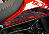 2 Seitenprotektoren Tank Motorrad In Gel 3D Kompatibel Triumph Tiger 900 Gt