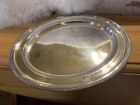 Made in England Oval Platter Tray 16 x 13 Silverplate
