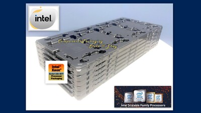 3 - Xeon Silver CPU Trays for Intel Socket LGA4677 4000 Series Processor Fits 12