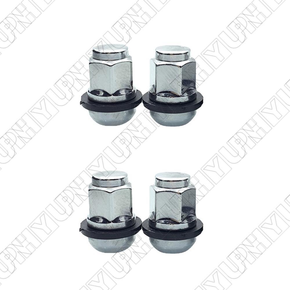 4x Wheel Lug Nuts For Honda Accord Civic Del Sol Odyssey Pilot