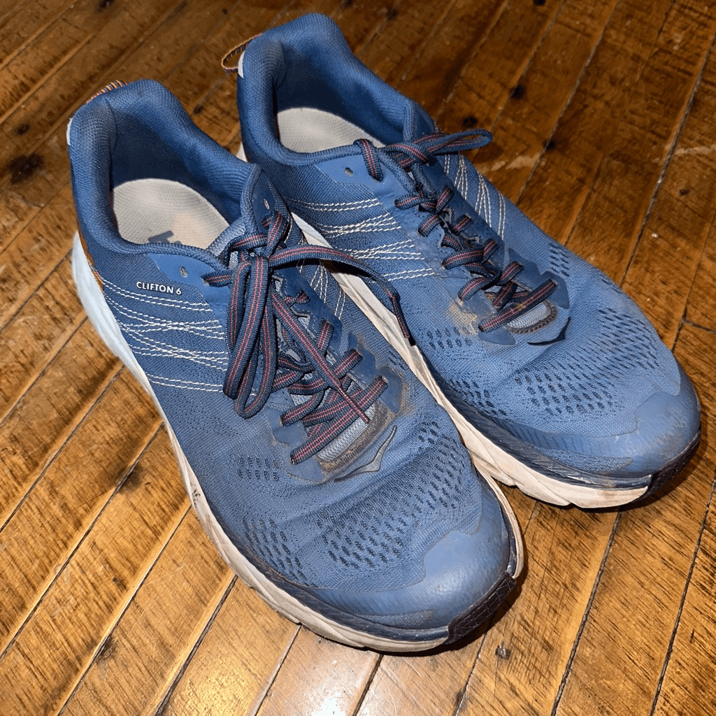 Hoka Navy Blue Running Sneakers Hoka One One Navy Blue Athletic