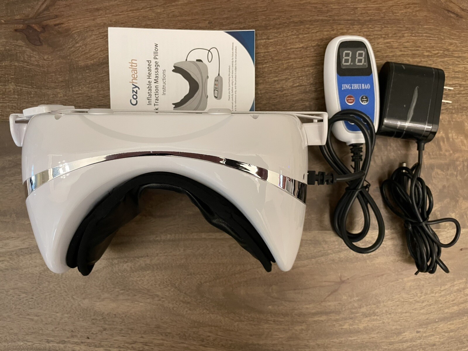 Cozy Health Inflatable Heated Neck Traction Massage Pillow 