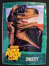 Nintendo Power Super Power Club Magazine Card #31 Dinocity