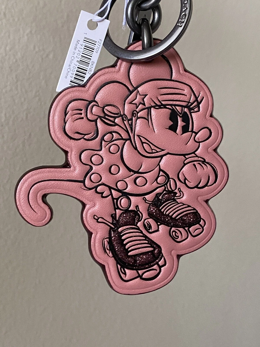 Coach minnie deals mouse keychain